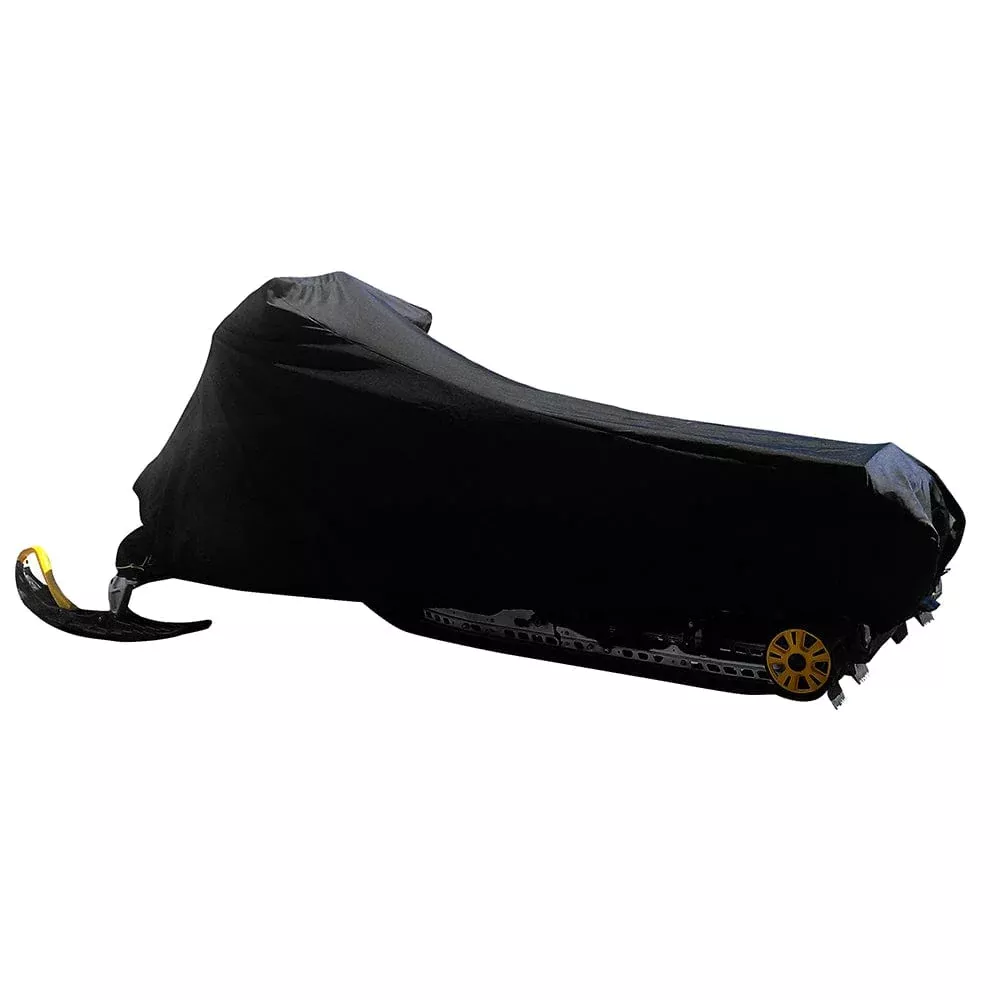 Carver Sun-Dura Small Snowmobile Cover – Black