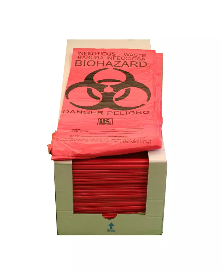 Case of 500 Infectious Waste Bags TWB CS