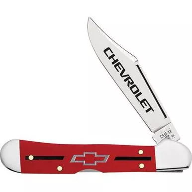 Case Chevrolet Mini Copperlock Synthetic Lockback Knife