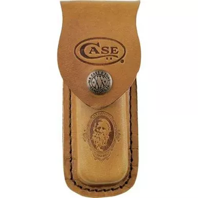 Case Cutlery Medium Job Case Sheath Leather Fits 4.5 Inch Knife