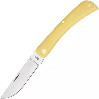 Case Cutlery Sod Buster Yellow Synthetic Pocket Knife