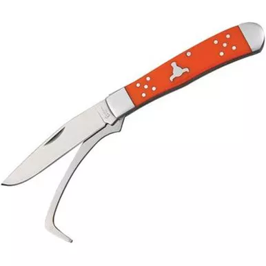Cattleman's Cutlery Farriers Companion Orange Knife