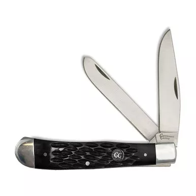 Cattleman's Signature Black Trapper Pocket Knife