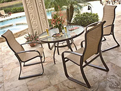 Cayman Isle Aluminum Sling Set