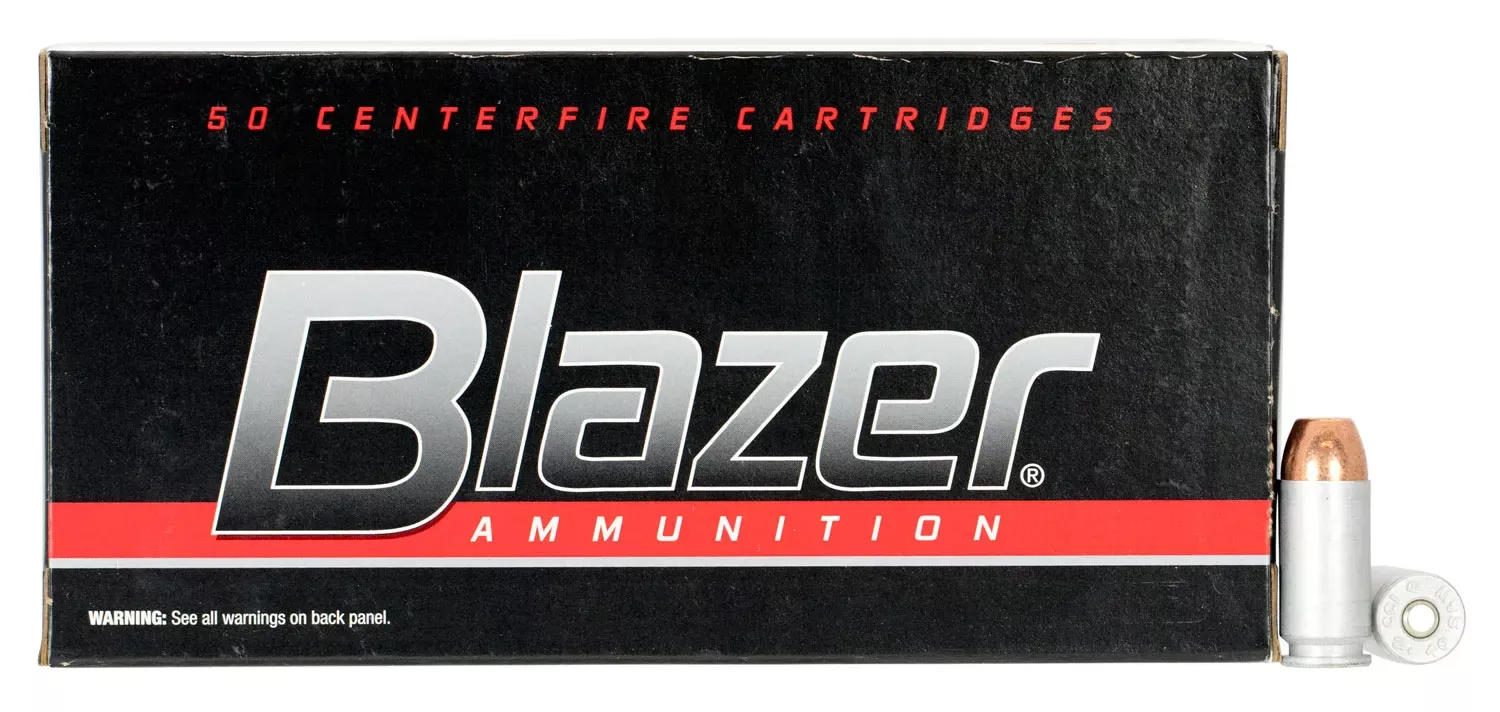CCI Blazer .40 S&W 165 Gr. 1100 fps Total Metal Jacket 50/Box