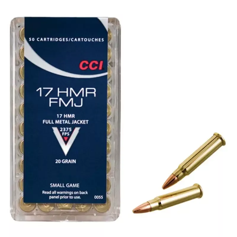 CCI Gamepoint 17 HMR 20 Gr. Full Metal Jacket 50/Box