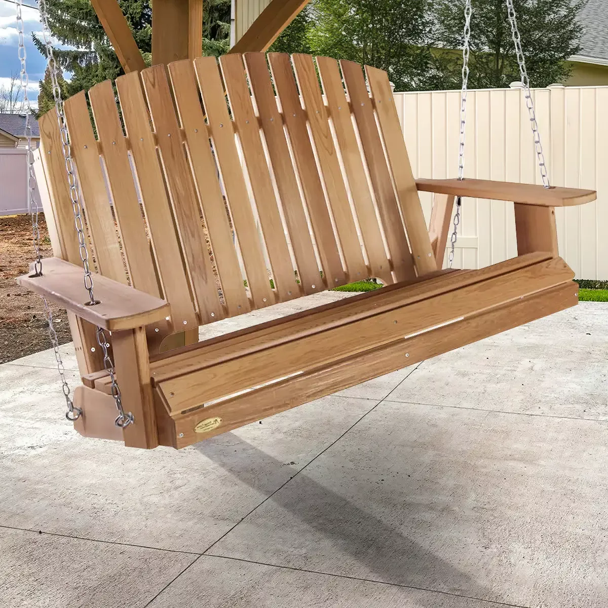 Cedar Garden Porch Swing
