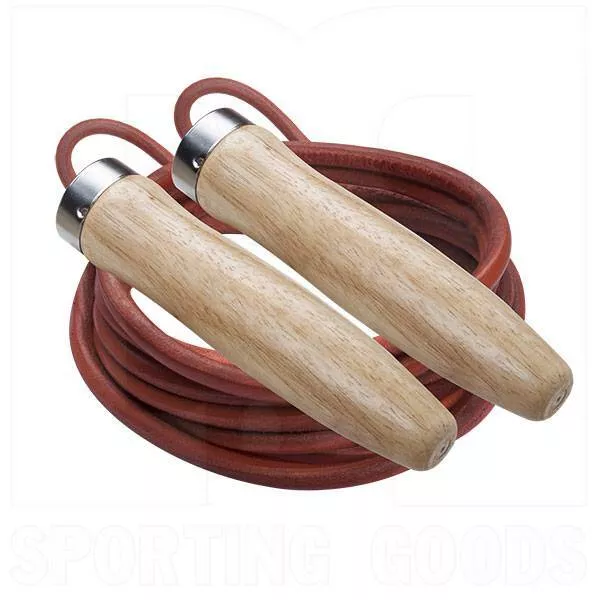 Champion 9 FT Heavyweight Leather Ball Bearing Jump Rope