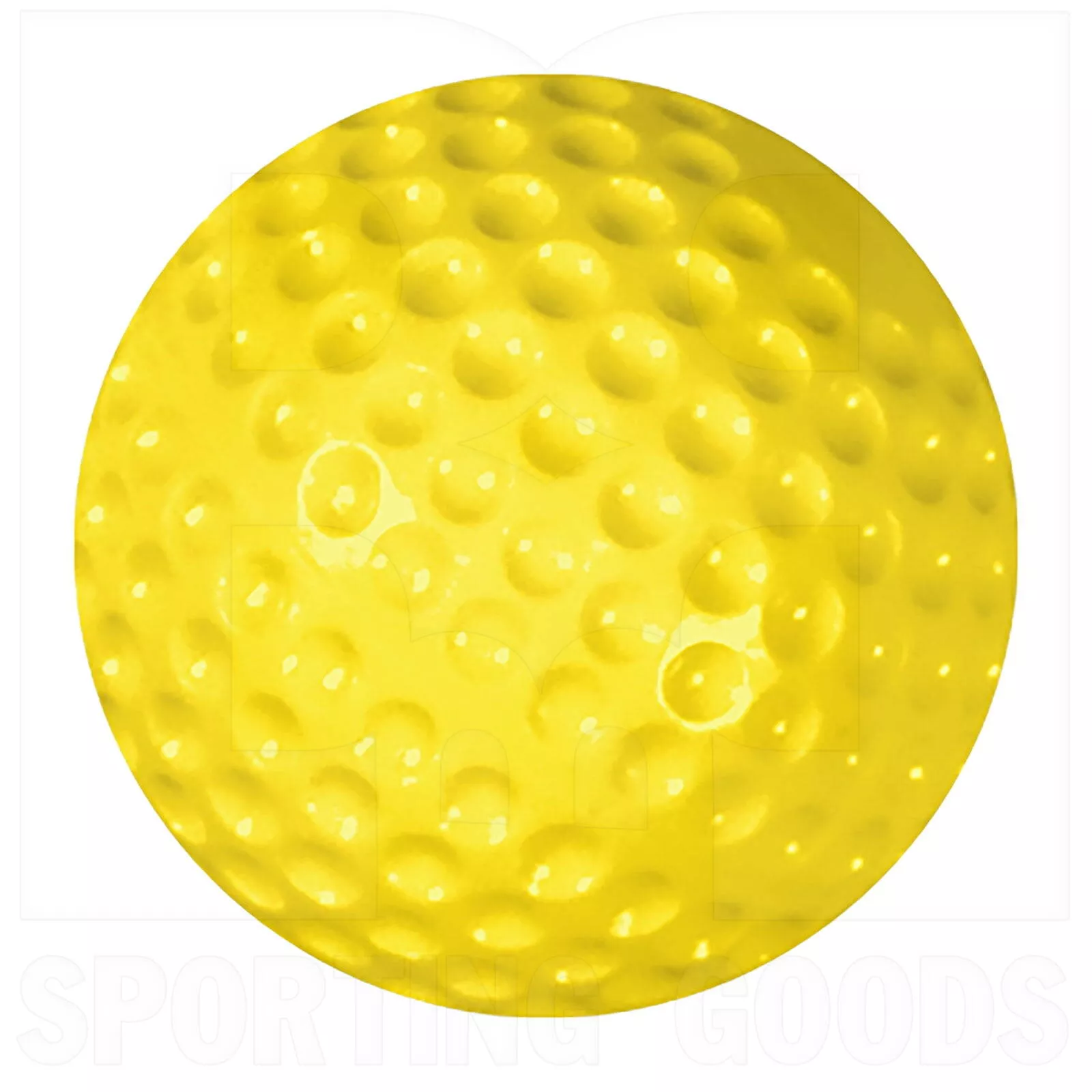 Champion Pitching Machine Balls Soft Dimpled Baseball 9" Yellow Dozen