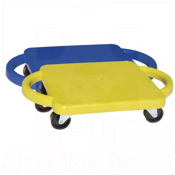 Champion Sports Contoured Plastic Scooter w/ Handle 12''