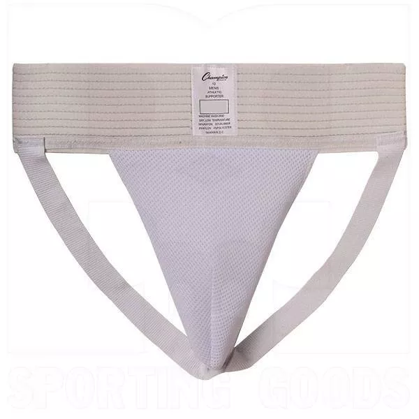 Champion Sports Mens Athletic Supporter White