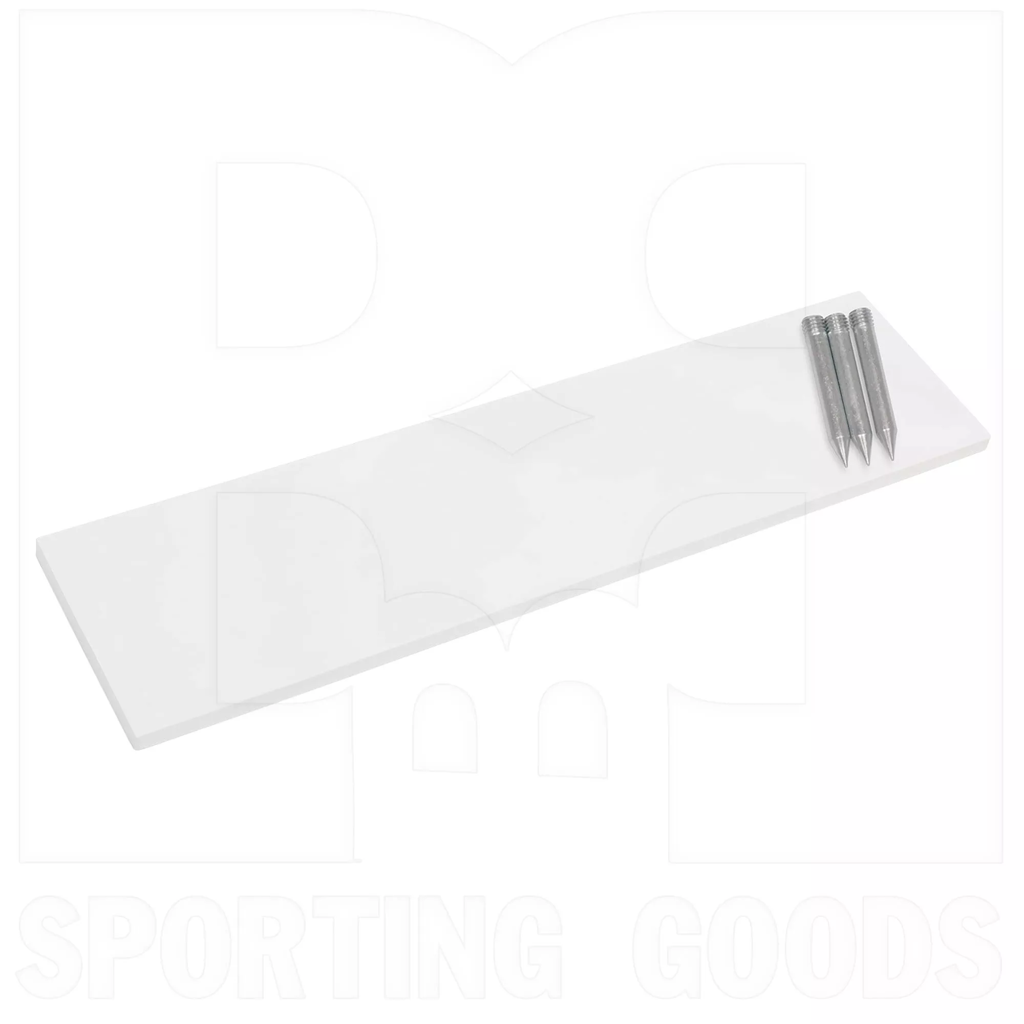Champion Sports Official Size Pitcher's Plate