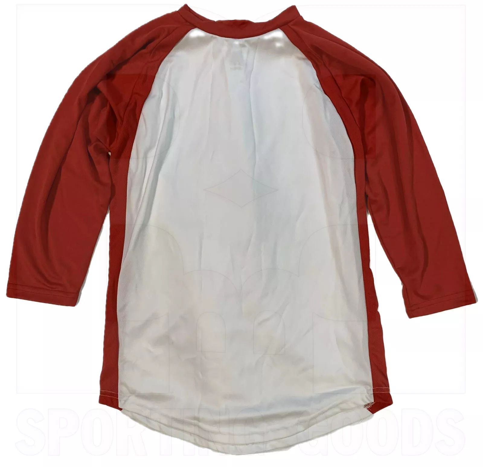 Champro 3/4 Sleeve Shirt White/Scarlet Red