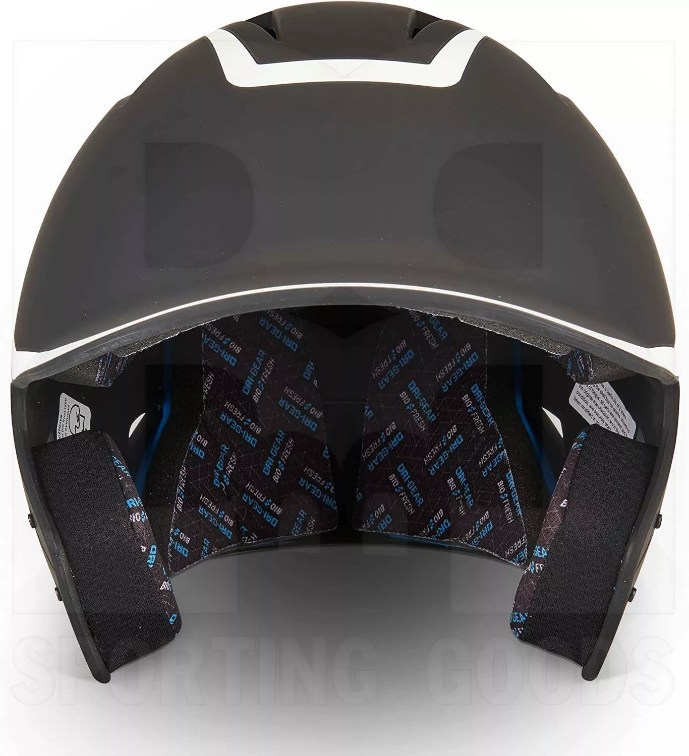 Champro HX Legend Baseball Batting Helmet Black/White Trim