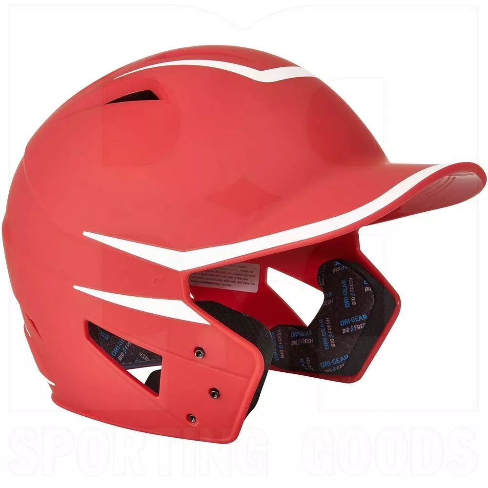 Champro HX Legend Baseball Batting Helmet Scarlet White Trim