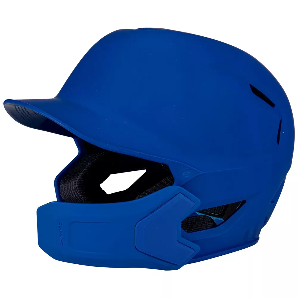 Champro HXE Matte Baseball Helmet with Jaw Guard