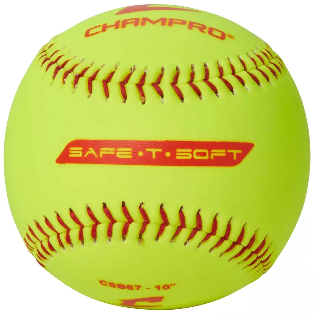 Champro One Dozen 10″ Safe-T-Softballs