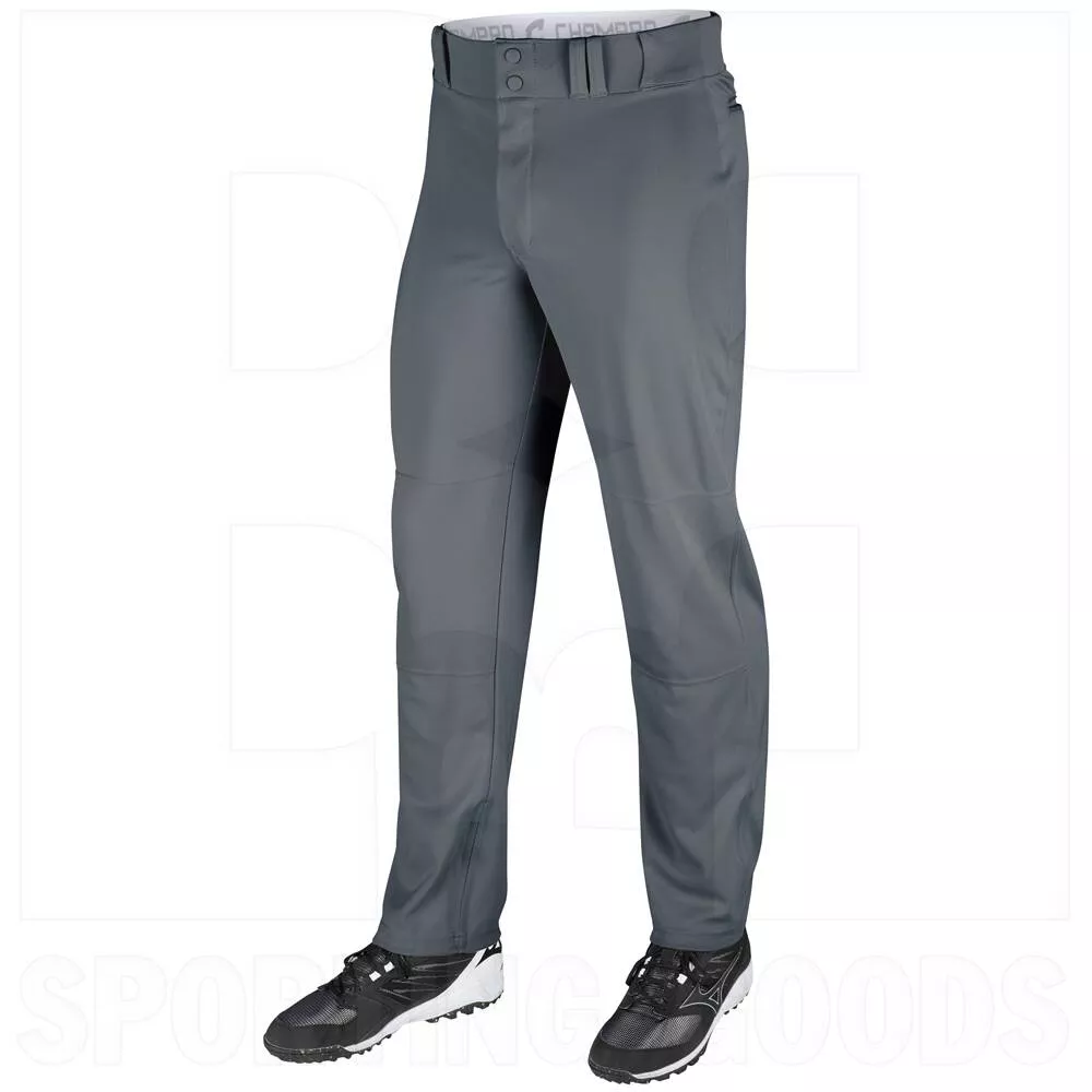 Champro Triple Crown Open-Bottom Baseball Pant Graphite