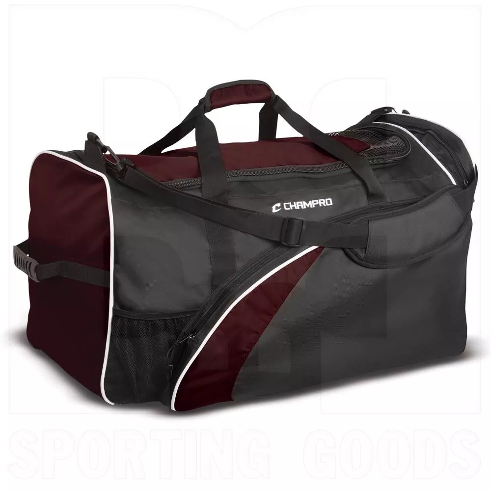 Champro Varsity Football Equipment Bag Maroon