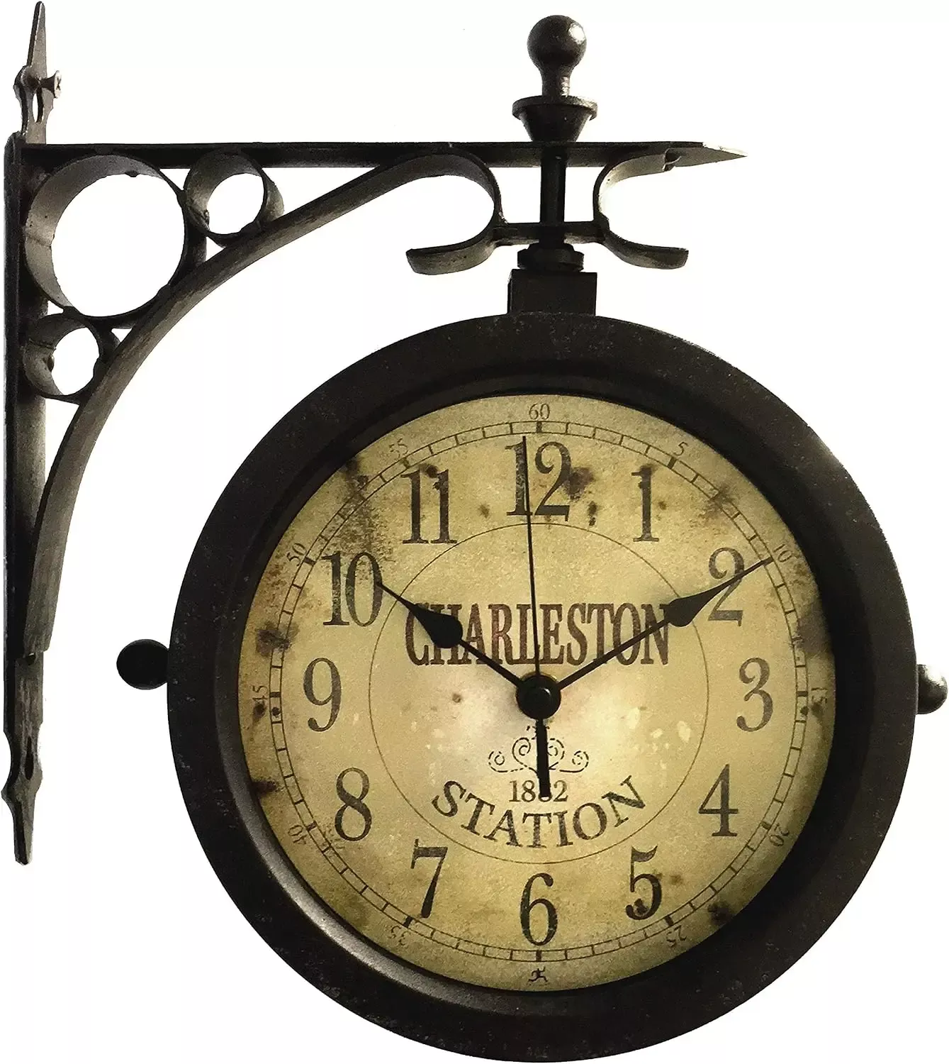 Charleston Indoor-Outdoor Clock - 12430CT-RUV2