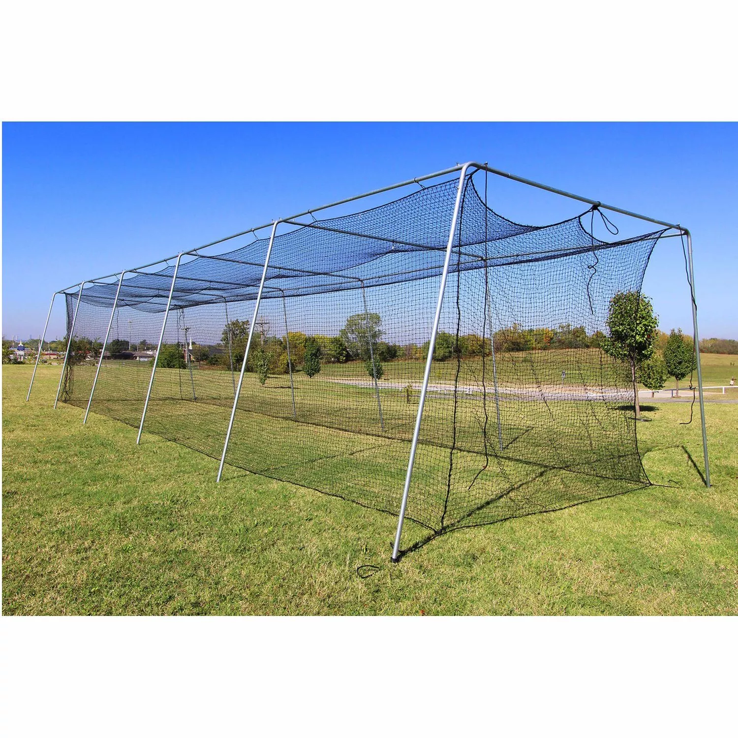 Cimarron Baseball 60' Complete Frame and Batting Cage Bundle #24 Poly