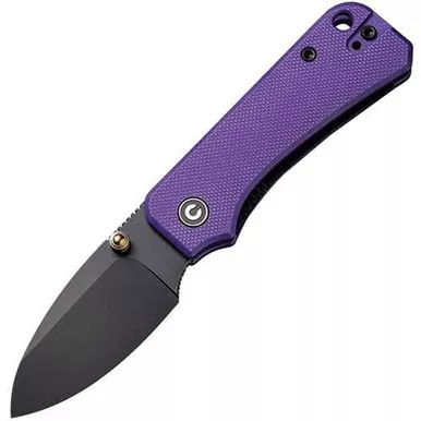 Civivi Baby Banter Purple G10 Nitro-V Folding Linerlock