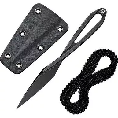 Civivi D-Art Black Stonewash D2 Neck Knife