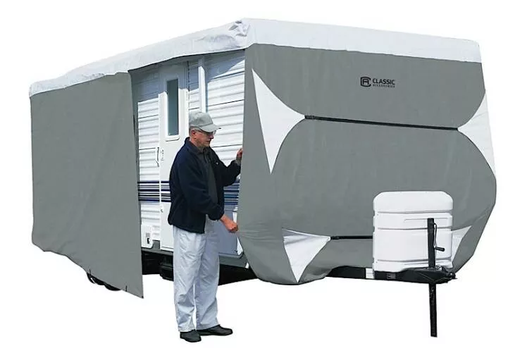 Classic Accessories PolyPRO3 Travel Trailer Cover - Model 5 - 27'-30'• 73563