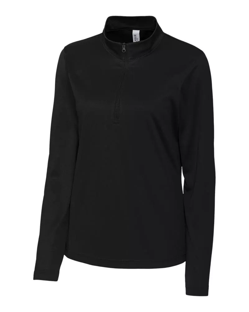 Clique Women's Spin Solution-dyed Performance Interlock Half Zip