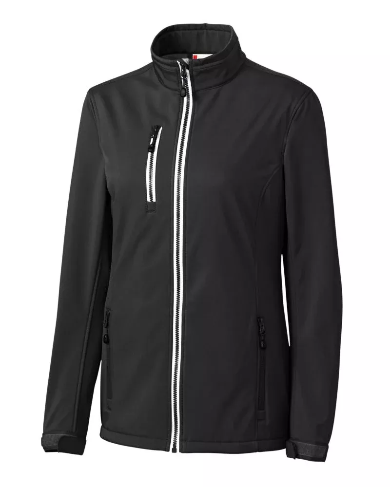 Clique Women’s Telemark Recycled Stretch Softshell Full Zip Jacket