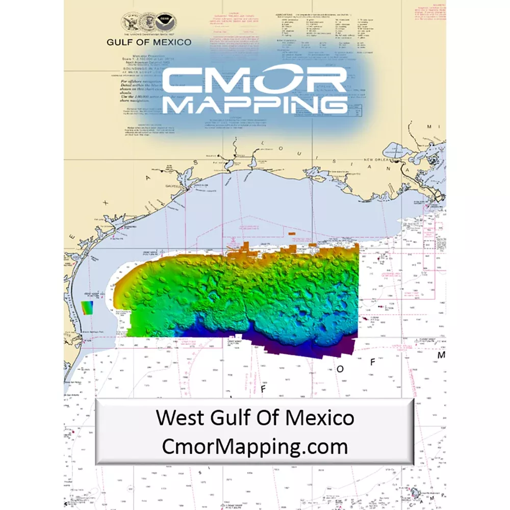 CMOR Mapping West Gulf of Mexico f/Raymarine | WGOM001R