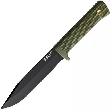 Cold Steel SRK Fixed Blade OD Green SK5 with Sheath