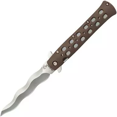 Cold Steel Ti-Lite Kris Linerlock Folding Knife Green Zy-Ex