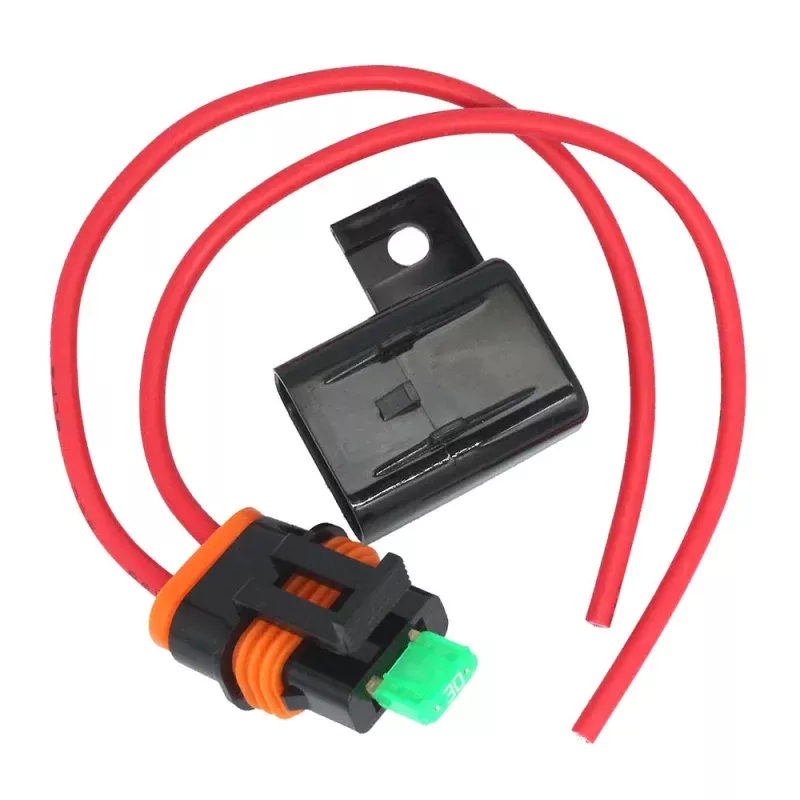 Cole Hersee Sealed Heavy-Duty Mini Fuse Holder – 30A – 12AWG