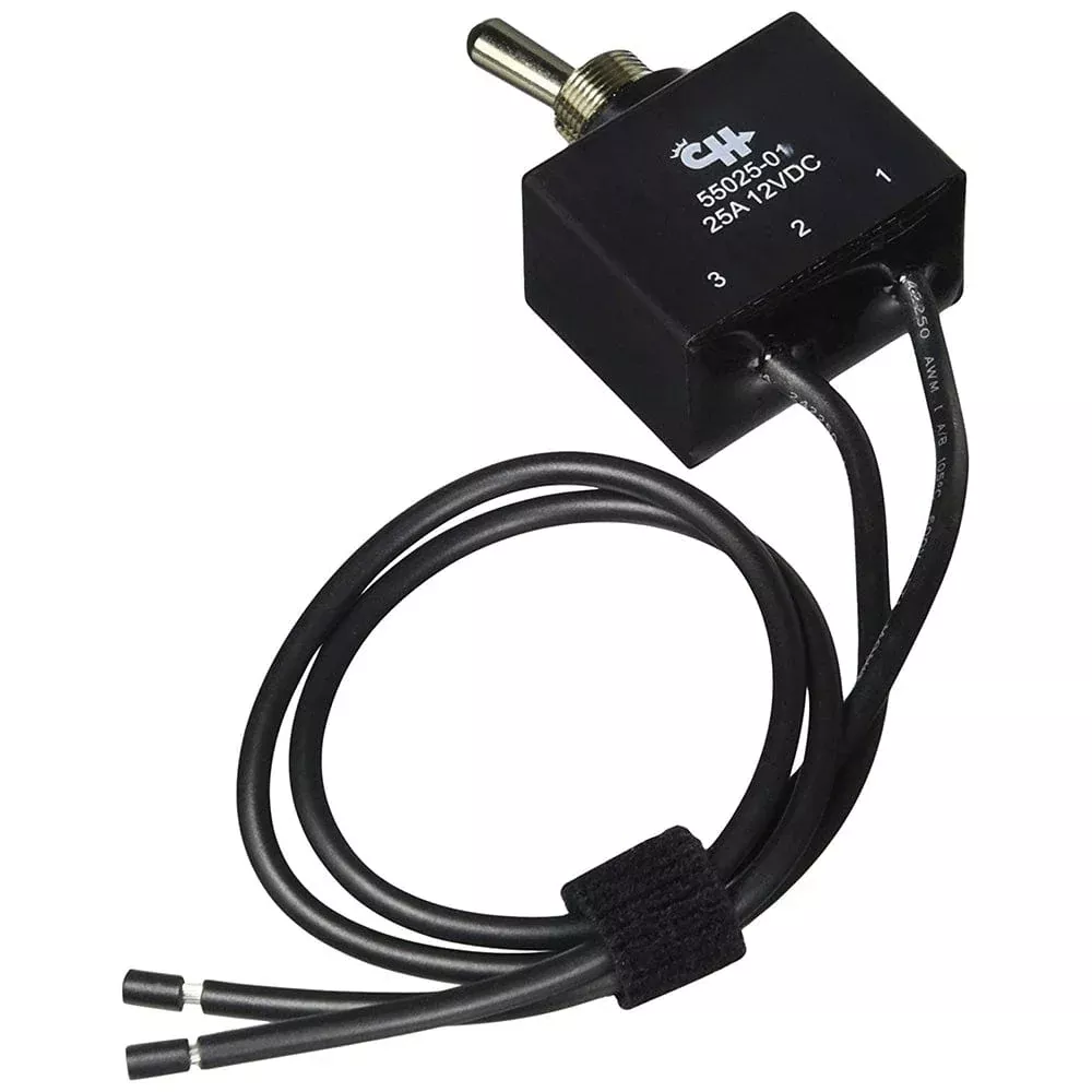 Cole Hersee Sealed Toggle Switch SPST On-Off 2 Wire