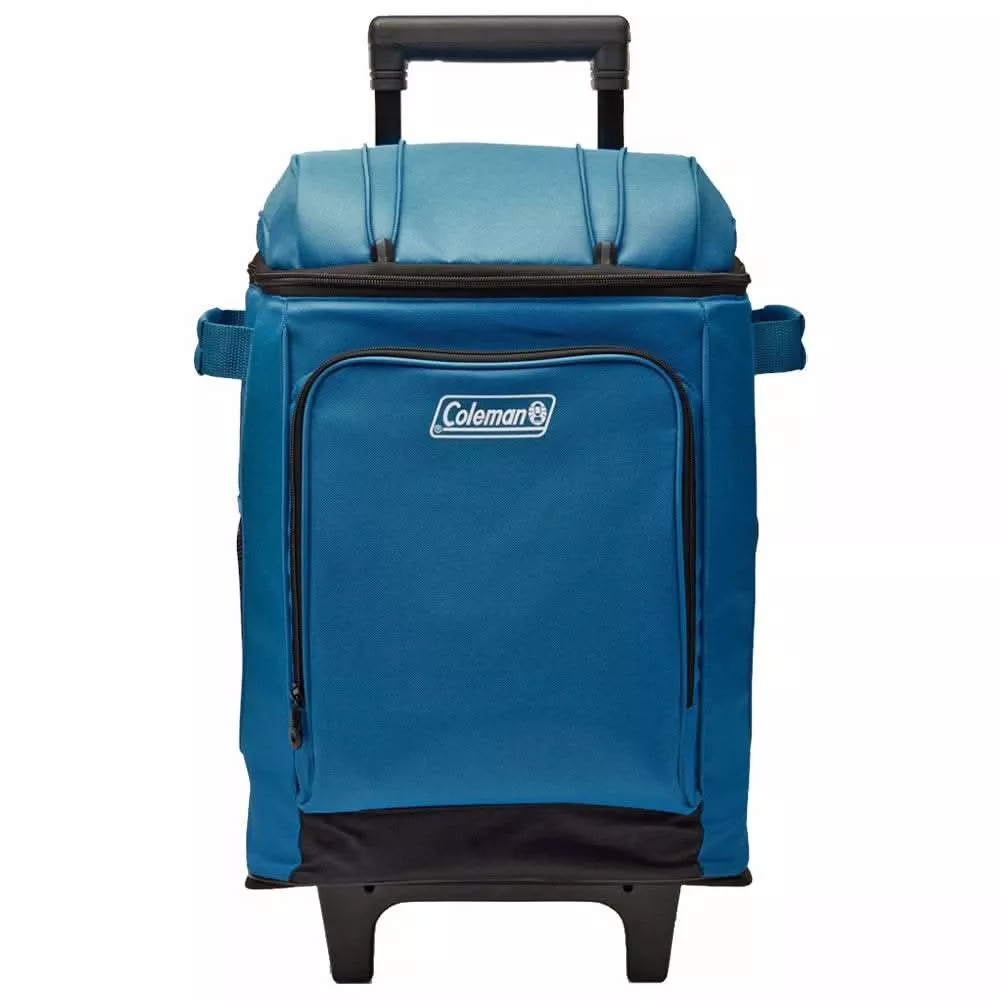 Coleman CHILLER42-Can Soft-Sided Portable Cooler w/Wheels - Deep Ocean - 2158120