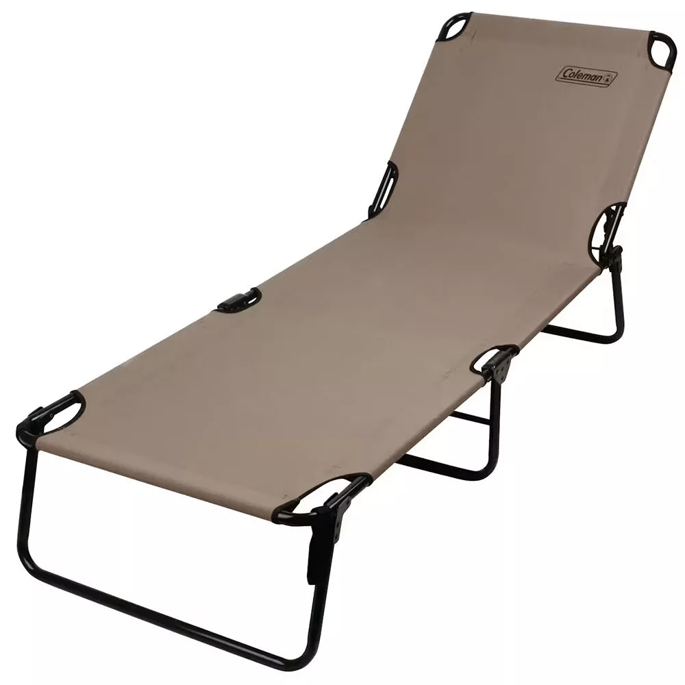 Coleman Convertible Cot and Lounge Chair - Beige