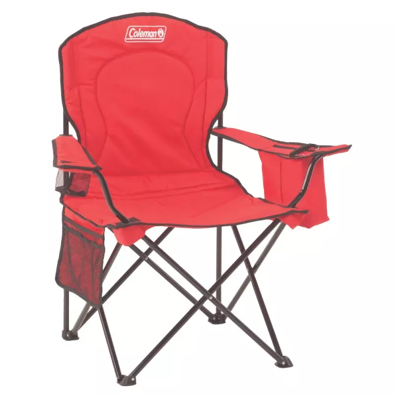Coleman Cooler Quad Chair – Red