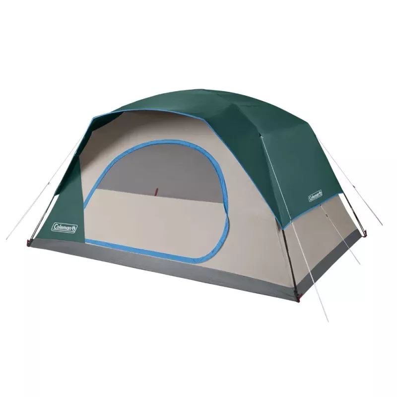 Coleman Skydome 8-Person Camping Tent – Evergreen