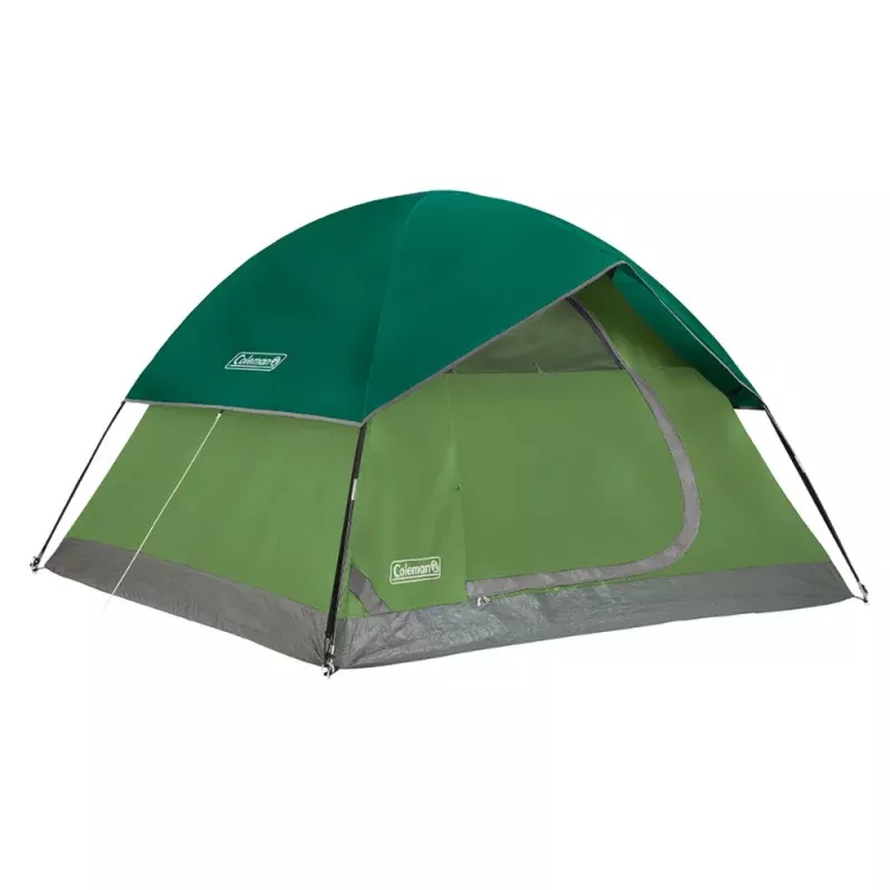Coleman Sundome 4-Person Camping Tent – Spruce Green