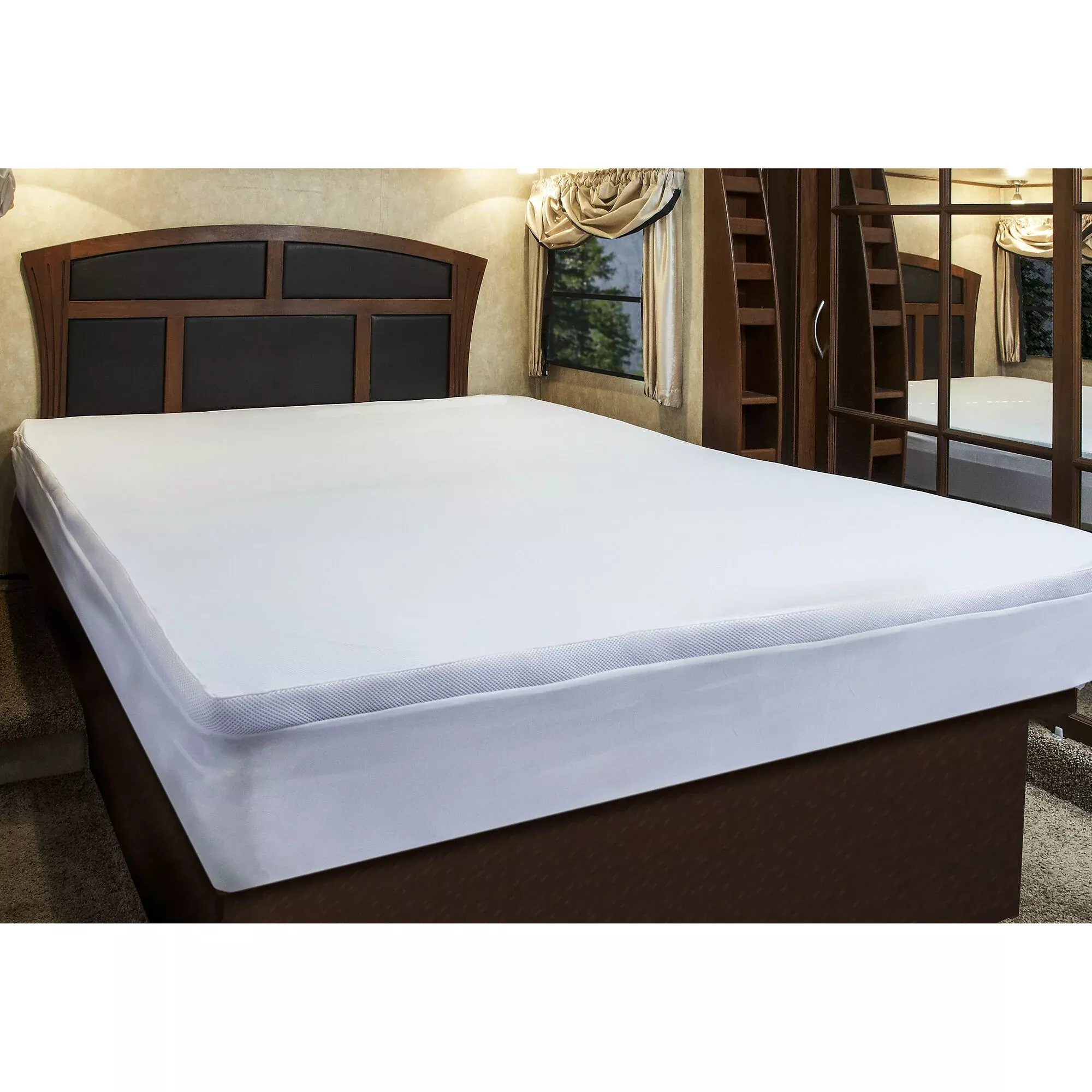 Comfort Tech™ Serene Foam Mattress Topper, Short Queen