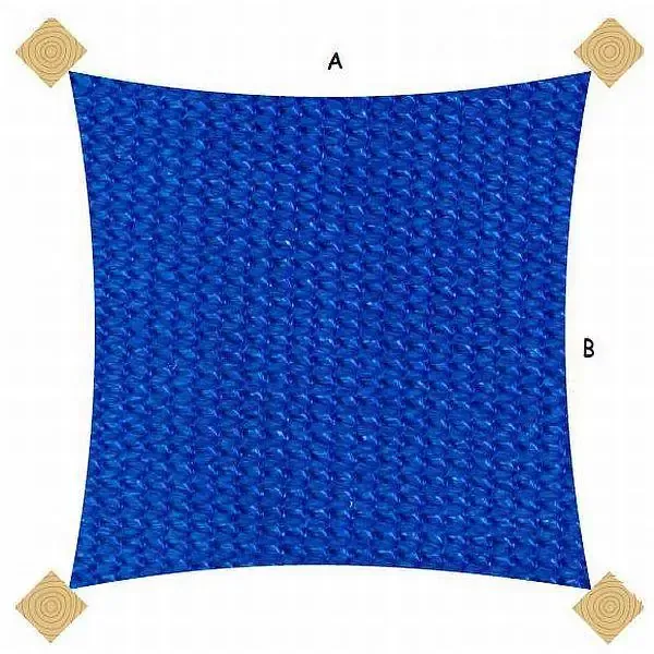 Commercial 95 Square Shade Sails