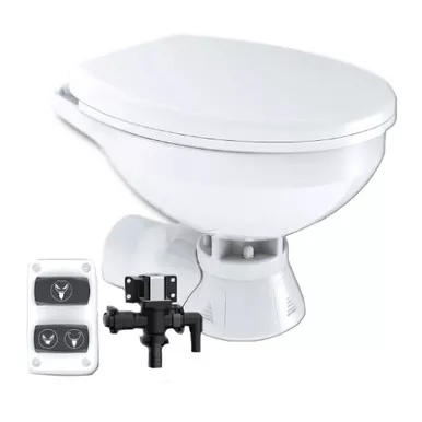 Commodore Quiet Flush Regular Rear Macerator Toilet