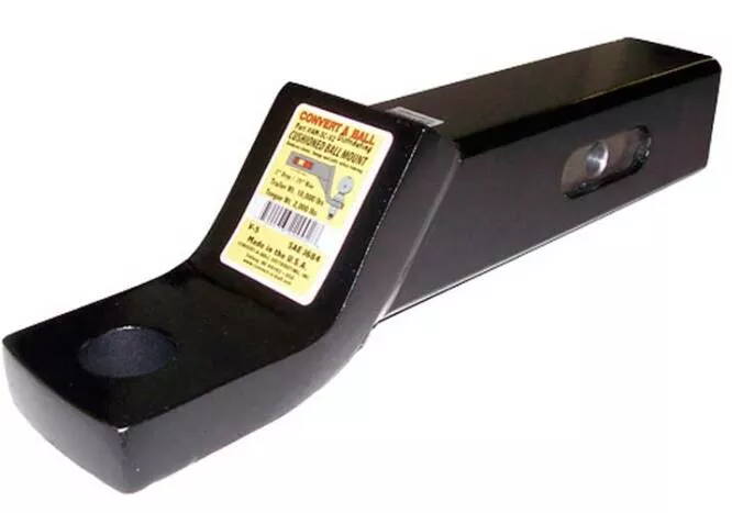 Convert-A-Ball Super Duty Cushioned Ball Mount for 2.5" Receivers - 2" Drop• AM-S-C-V-2