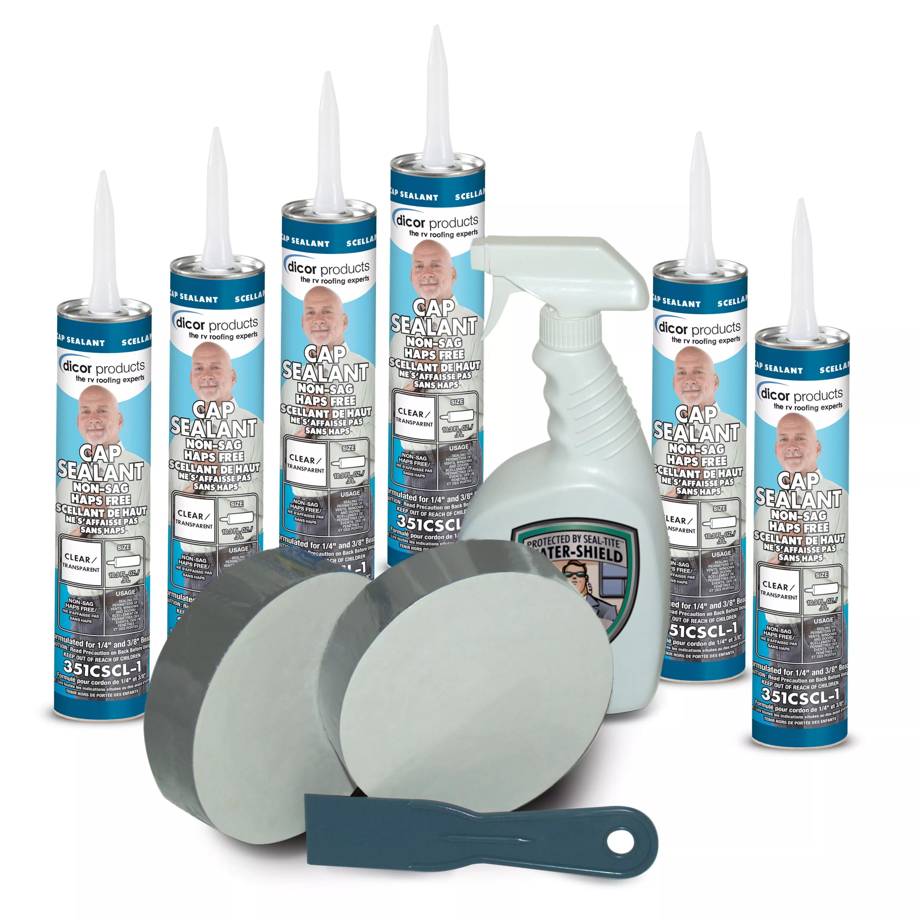 Corner Seal Kit, 1.25" x 50’