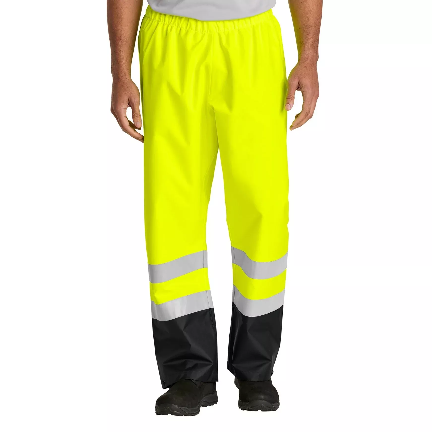 CornerStone Men's ANSI Class E Pull-On Rain Pant CSP504