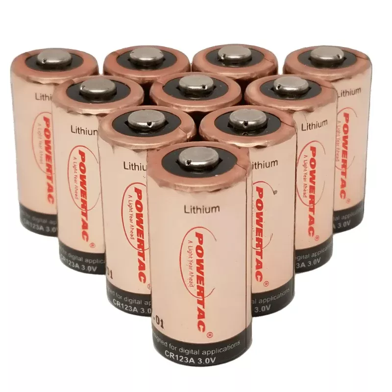 CR123A – 3.0V / 3A – (10 Pack)