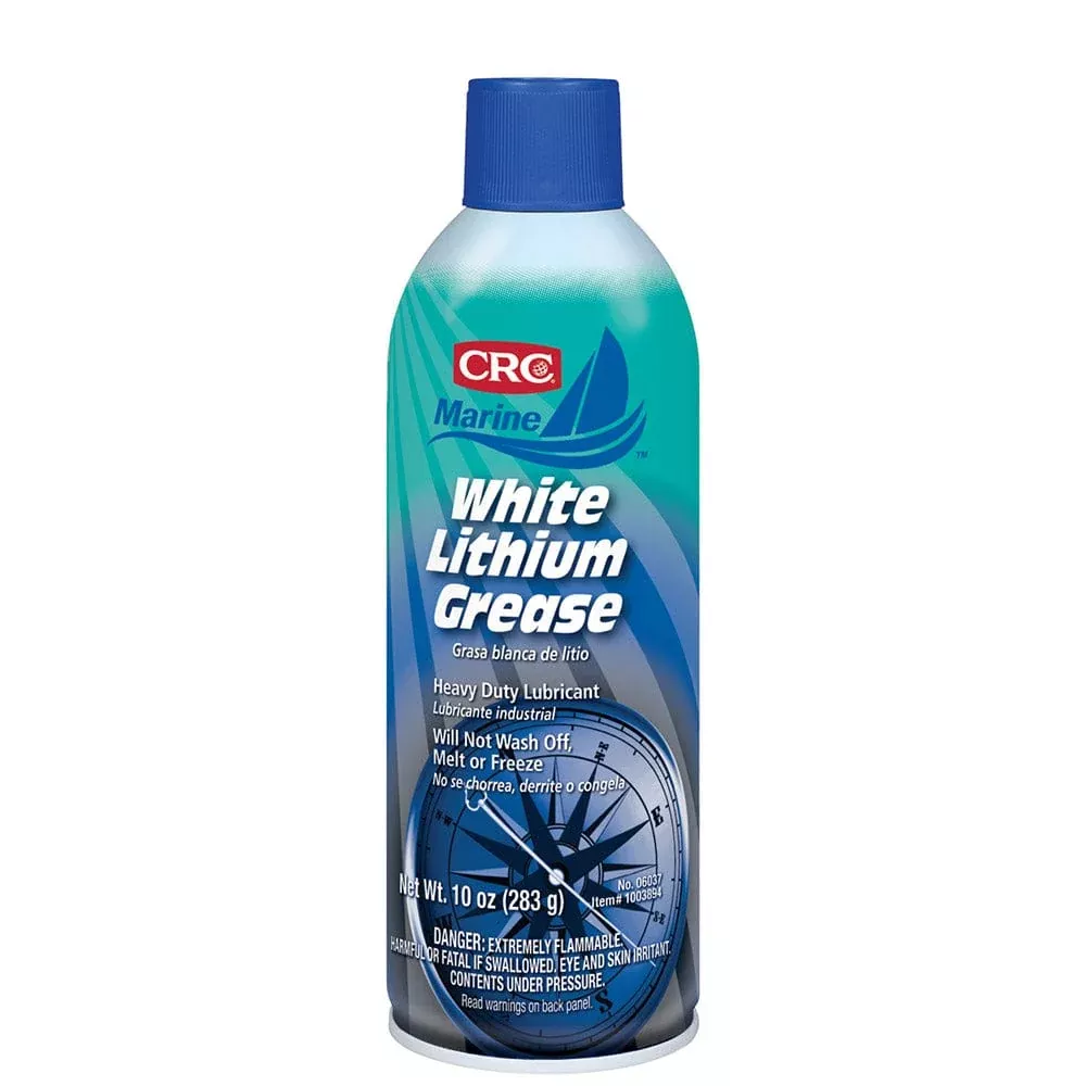 CRC Marine White Lithium Grease – 10oz – #06037
