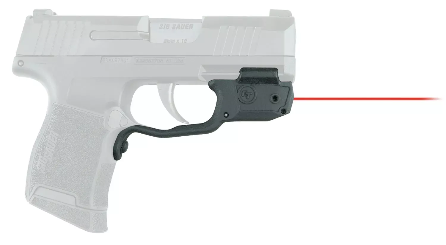 Crimson Trace LG-422 Laserguard Red Laser Sight for Sig Sauer P365