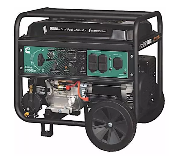 Cummins Dual Fuel Generator 9500 Watt With Remote Start• A058U967